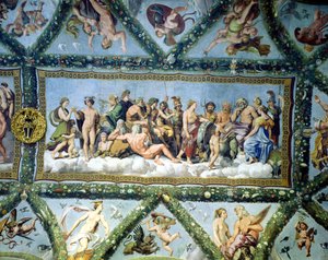 The Council of the Gods, Ceiling Decoration from the 